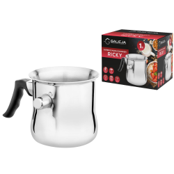 Garnek do mleka z gwizdkiem RICKY 1l 0701