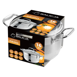 Garnek nierdzewny PRIMO 16cm/1,8l 0589