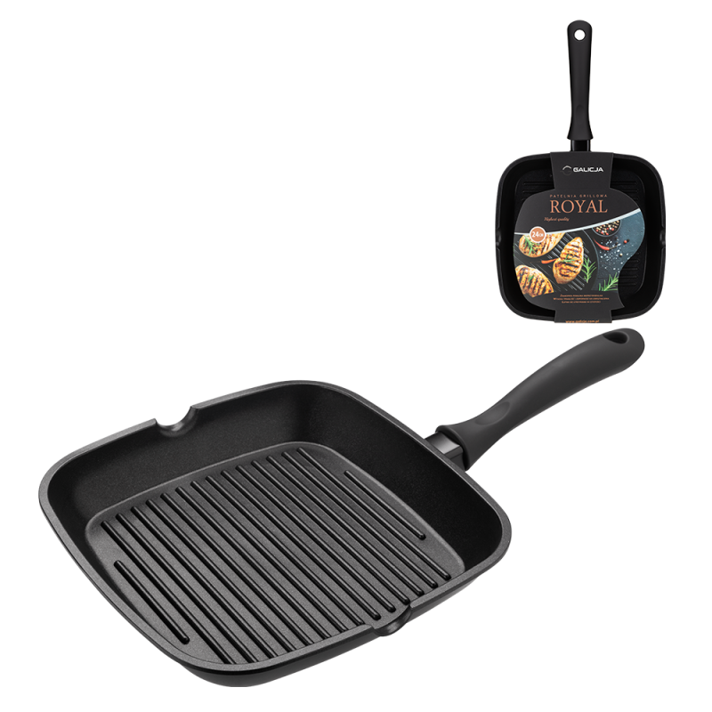 Patelnia grillowa ROYAL 24cm 34276