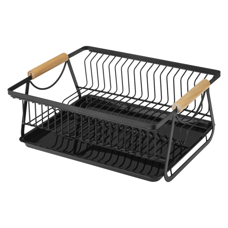 Suszarka do naczyń ADELLE 35x28x14,5cm 15954 czarny