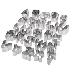 Wykrawacze cukiernicze alfabet PRACTICO 19631