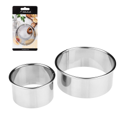 Wykrawacze do ciasta 2 sztuki PRACTICO 26549 