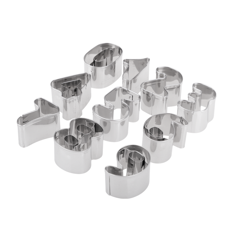 Wykrawacze cukiernicze cyferki PRACTICO 19624