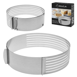 Obręcz do krojenia ciasta regulowana PRACTICO 28127