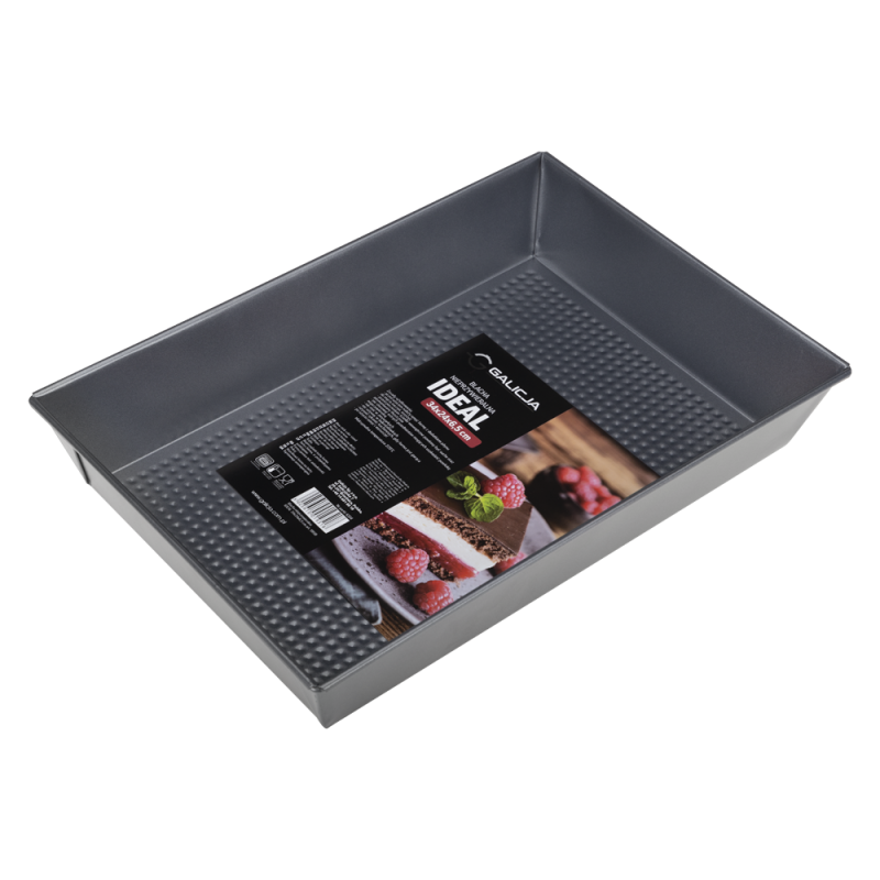 Blacha nieprzywieralna IDEAL 34x24x6,5cm 19518 