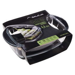 Naczynie żaroodporne prostokątne z pokrywą TERMICA 4,4l 20057 !