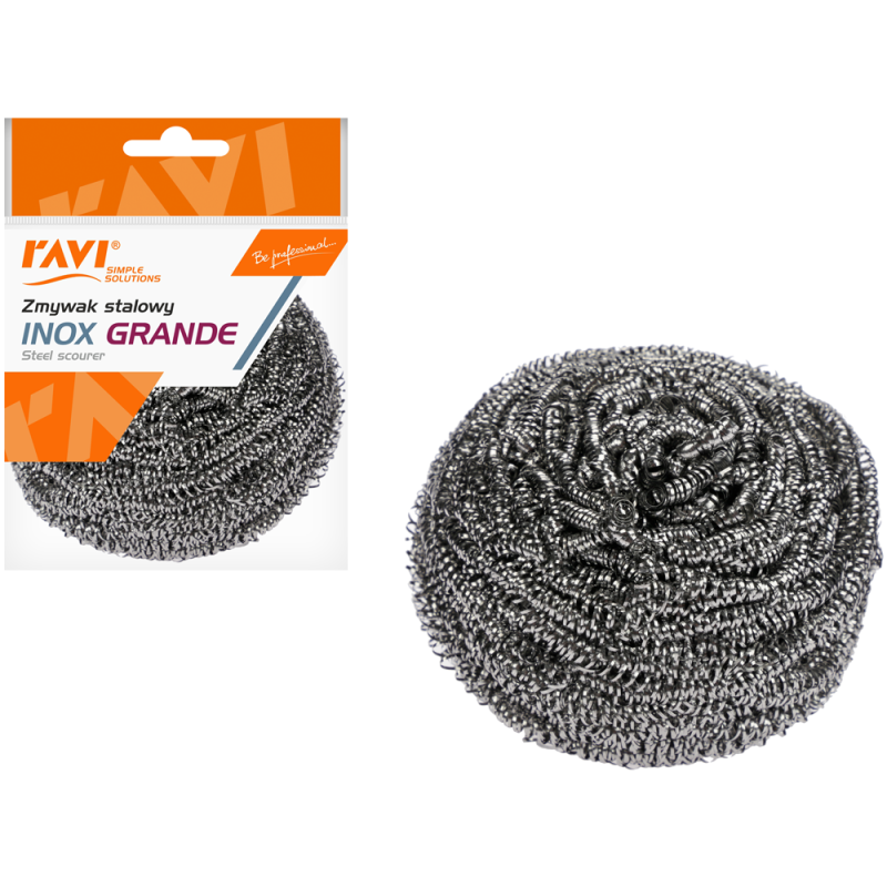 Zmywak stalowy INOX Grande 1 szt. 00550