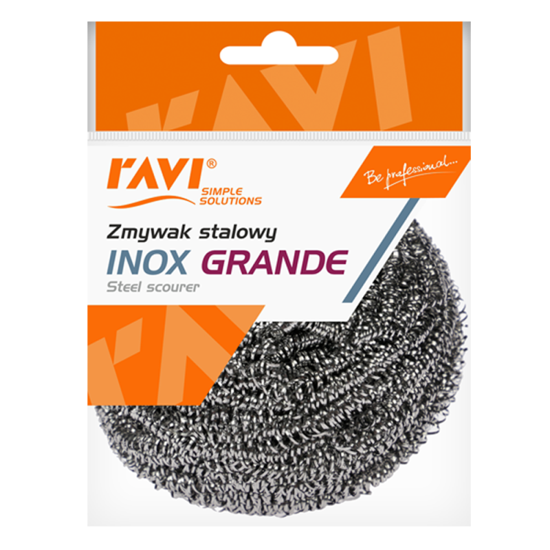 Zmywak stalowy INOX Grande 1 szt. 00550