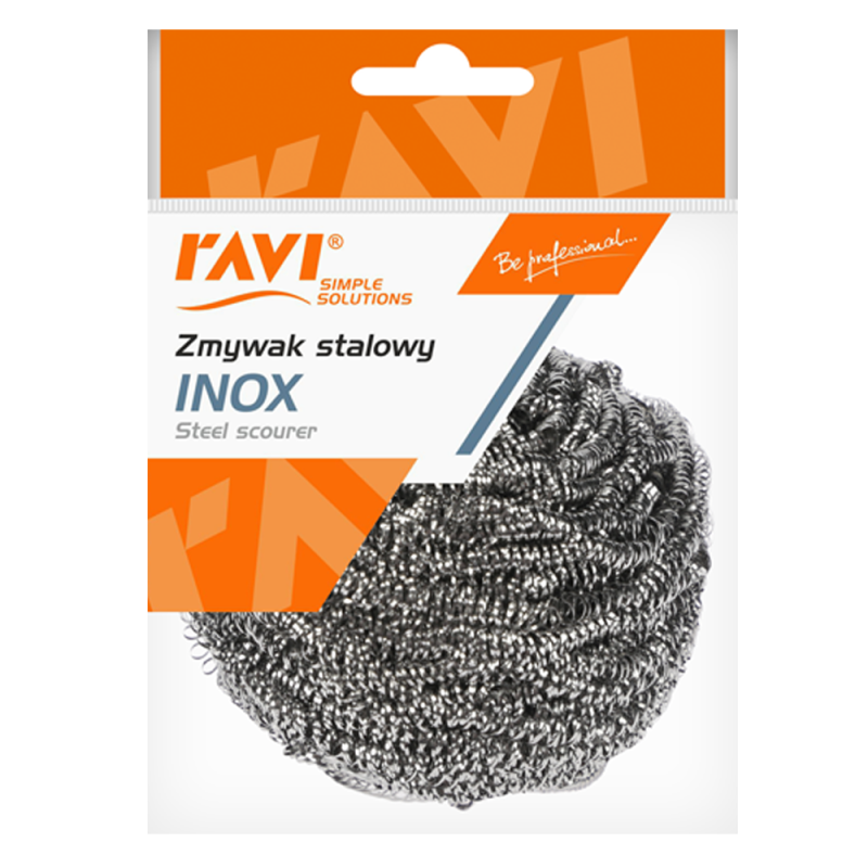 Zmywak stalowy INOX 1szt. 00506