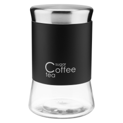 Pojemnik szklany GRENO 1000ml 24732 czarny