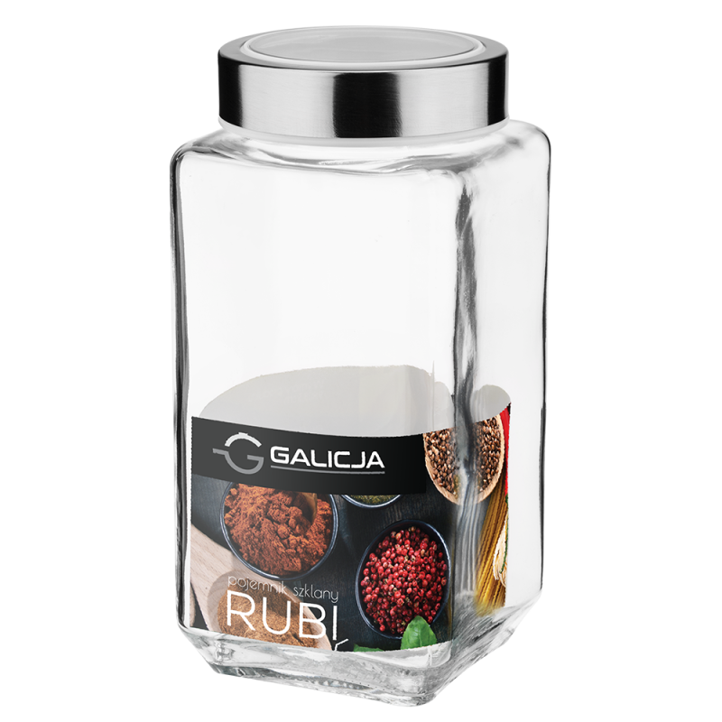 Pojemnik RUBI 1000ml 27007 biały $