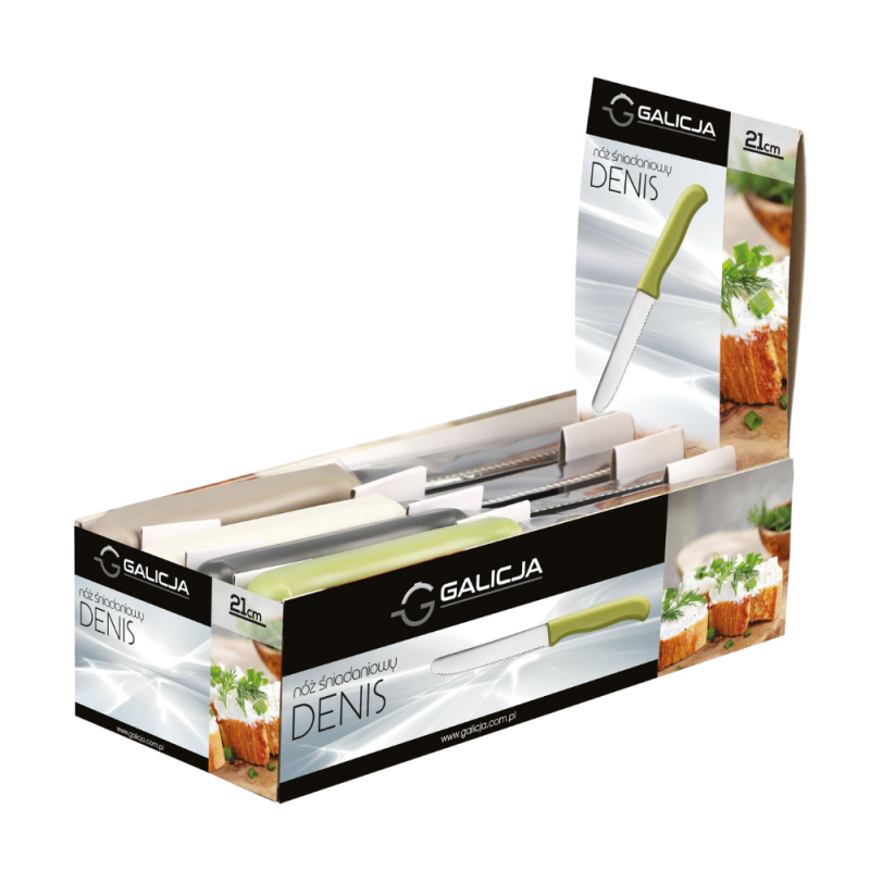 Nóż śniadaniowy DENIS 21cm 8507 (display 20 sztuk)