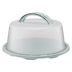 Pojemnik na ciasto okrągły KALINKA 35x35x16cm 28570 miętowy