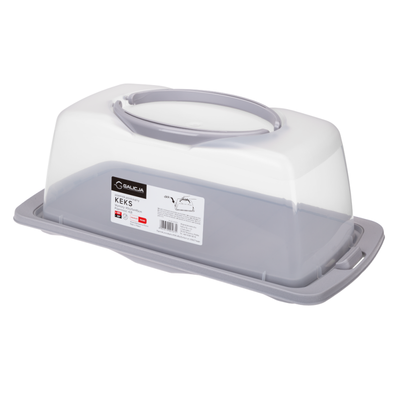 Pojemnik prostokątny KEKS 40x20x15cm 05627 taupe 