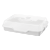 Pojemnik na ciasto COOKIE 34x24x8cm 29767 biały