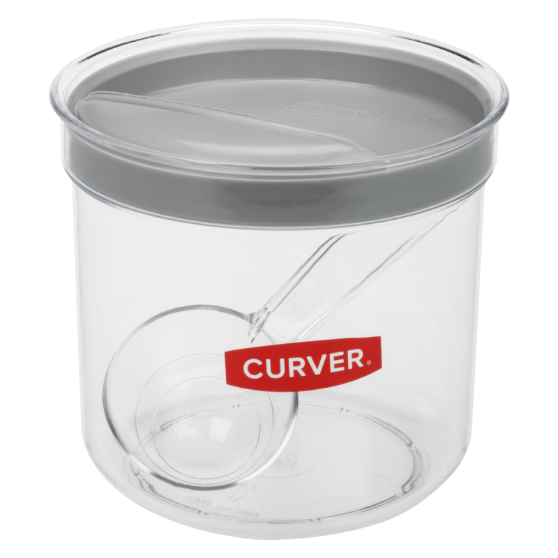 Pojemnik na artykuły sypkie 1L S 1396 szary jasny