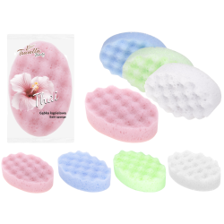 GĄBKA KĄPIELOWA THAI 1szt.mix kolorów (RAVI)