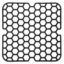 Kratka do zlewu miękka kwadratowa 7360 antracyt