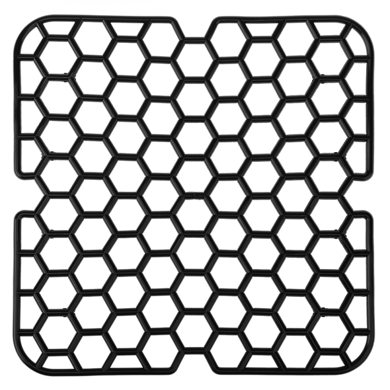 Kratka do zlewu miękka kwadratowa 7360 antracyt