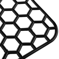 Kratka do zlewu miękka kwadratowa 7360 antracyt