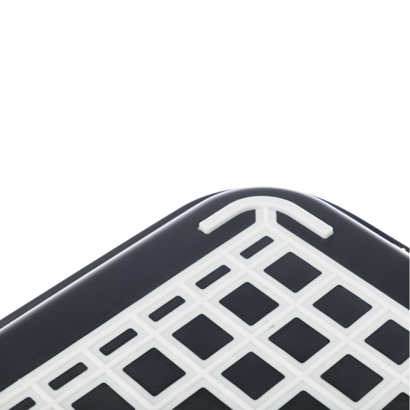 Taca prostokątna MOLLY 45x32cm 8872 antracyt 