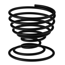 Podstawka pod jajko 24012 czarny