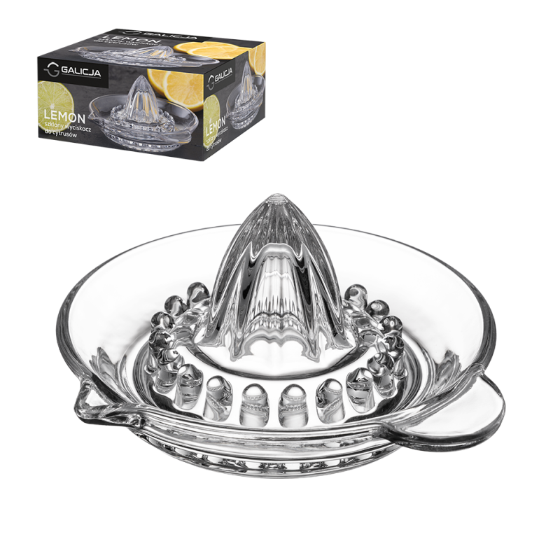 Wyciskacz do cytrusów szklany LEMON  00936