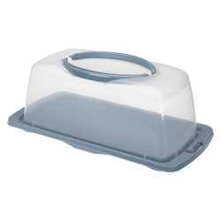 Pojemnik prostokątny KEKS 40x20x15cm 05627 szary 