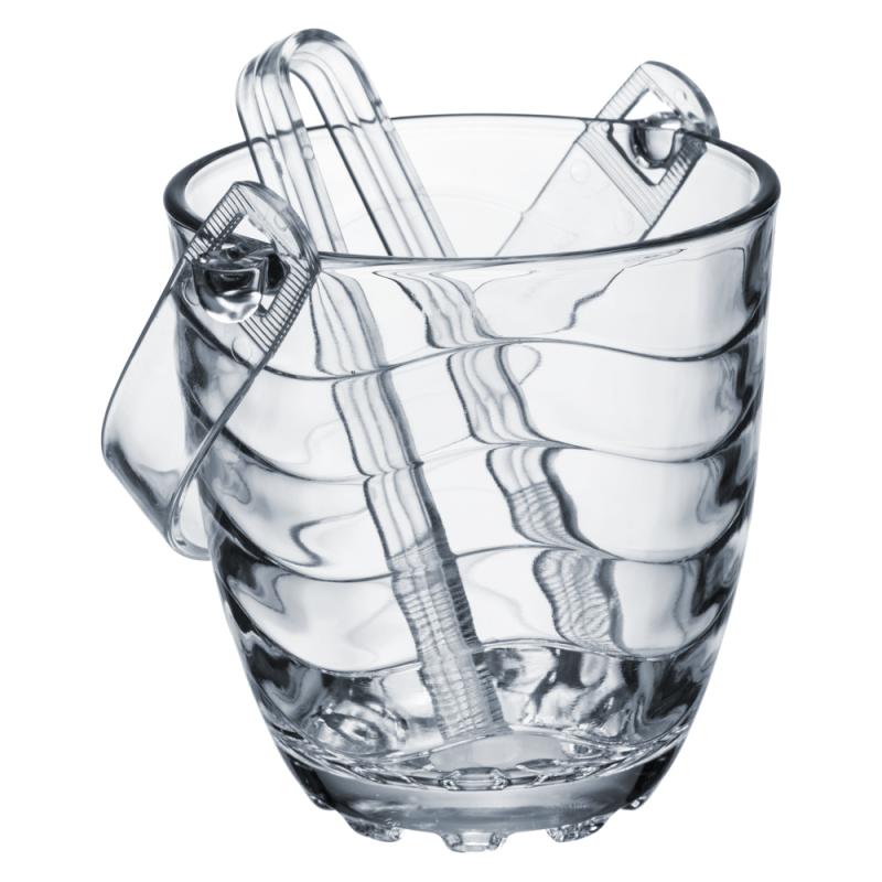 Pojemnik na lód ze szczypcami GALA 04484