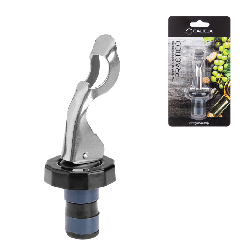Otwieracz do butelek z korkiem PRACTICO 06952