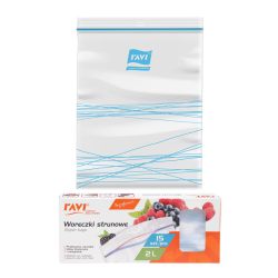 Woreczki strunowe 2L, 15szt.  00215 !