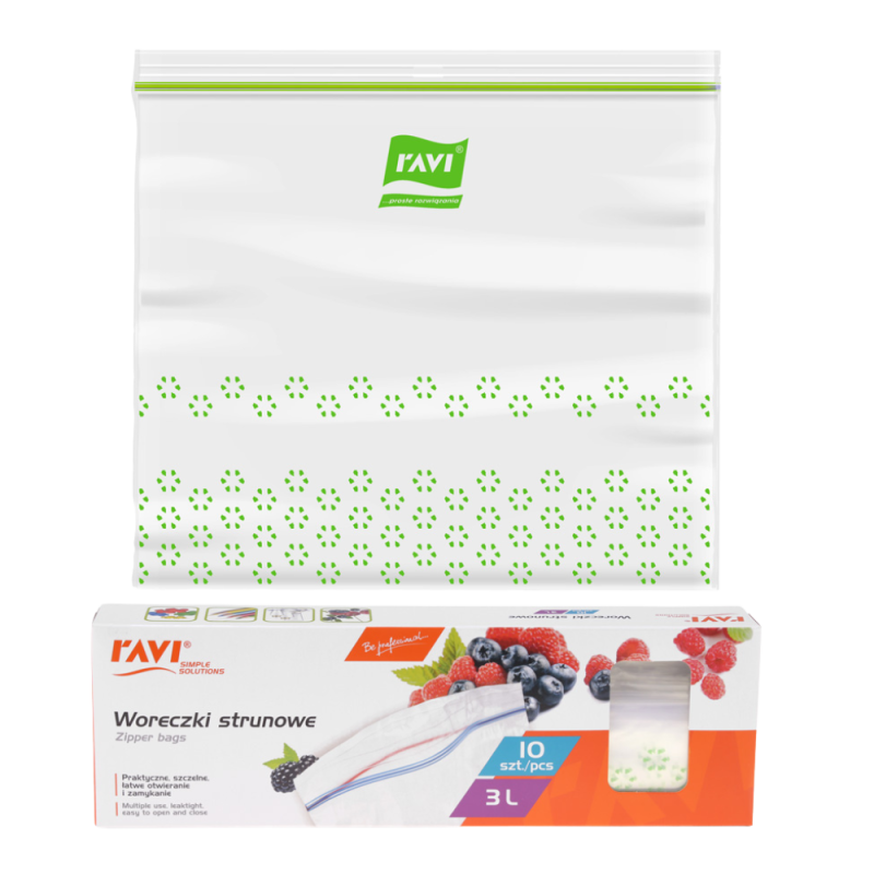 Woreczki strunowe 3L, 10szt.  00216 !