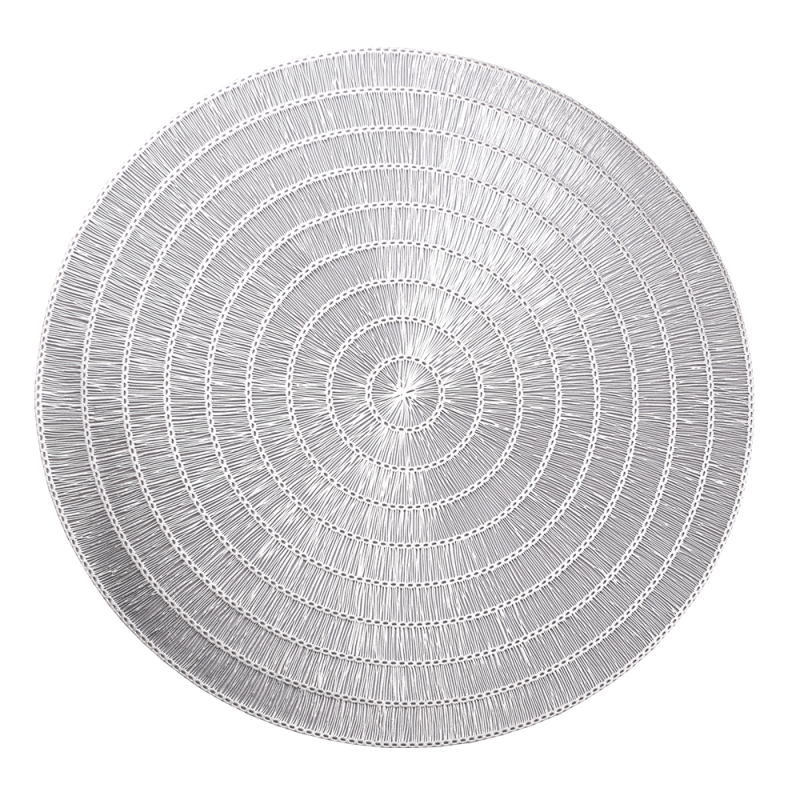 Mata dekoracyjna STYLISH 40258 srebrna