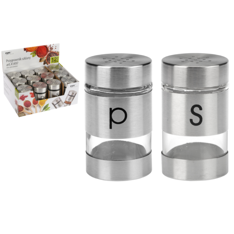 Przyprawnik szklany 41497