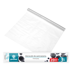 GRATKA Woreczki do zamrażania 3L, 20szt.  30203