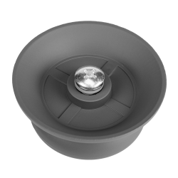 Silikonowy uchwyt do pokrywy szklanej 4121 szary