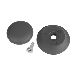 Silikonowy uchwyt do pokrywy szklanej 4121 szary