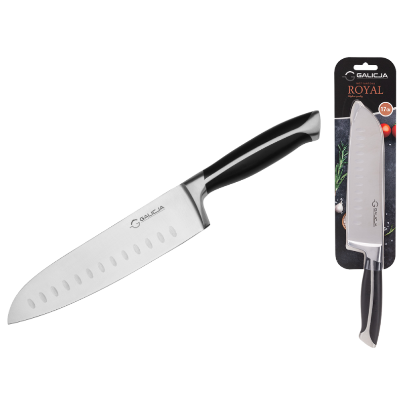 Nóż santoku ROYAL 17cm  04026