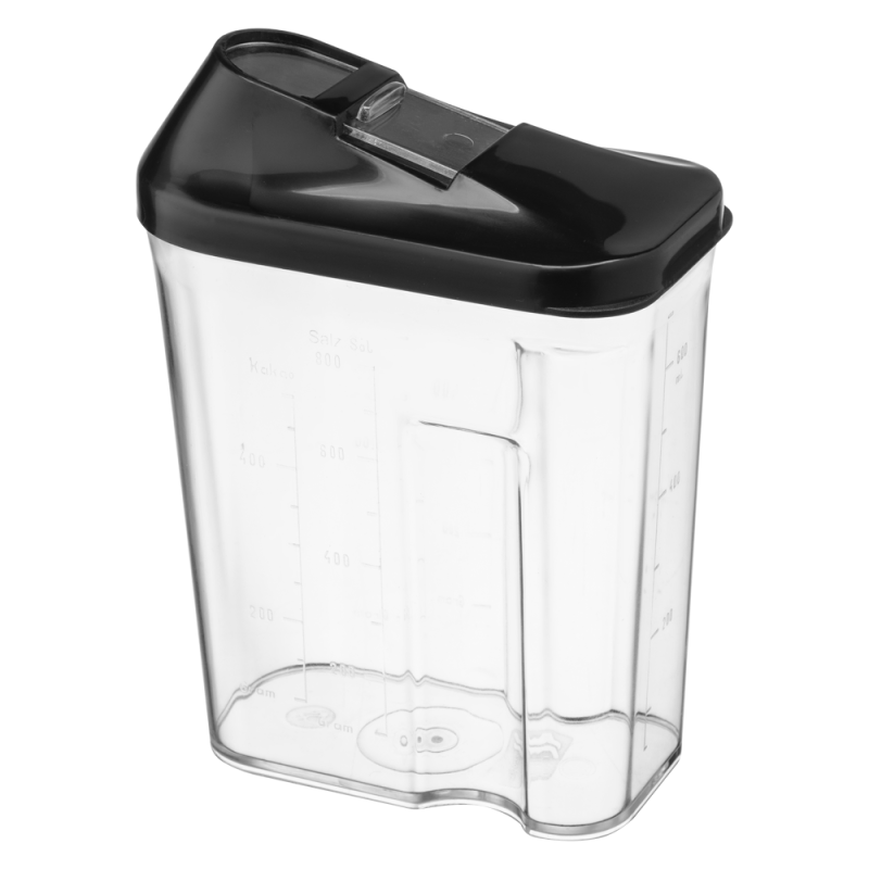 Pojemnik na artykuły sypkie HUGO 0,75l 22457 czarny