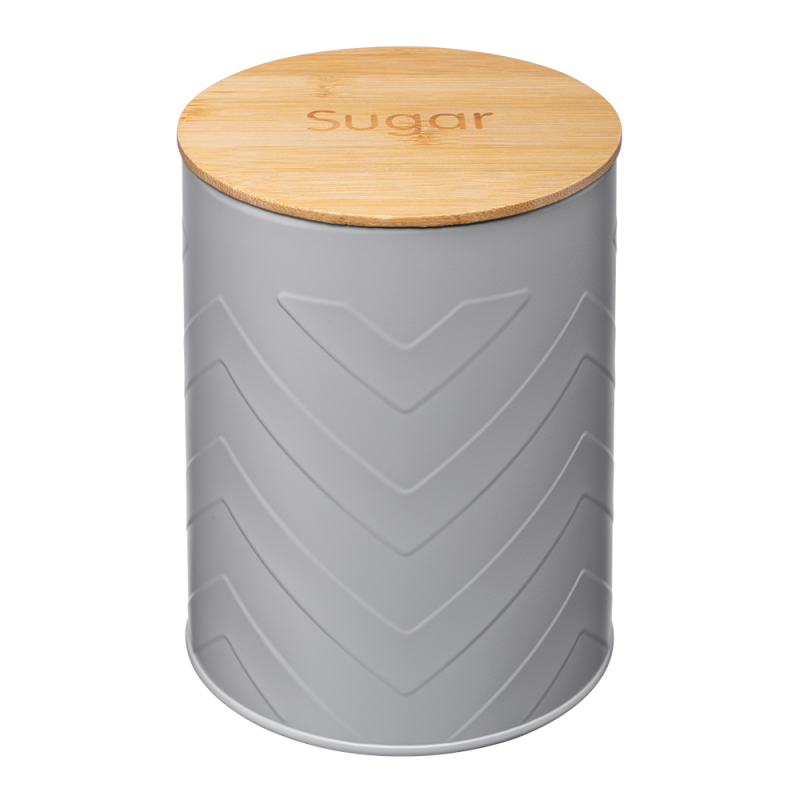 Pojemnik metalowy GOMERO SUGAR 32234 szary