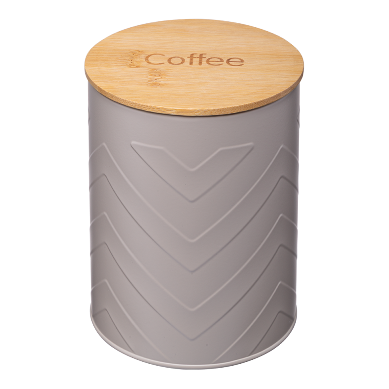 Pojemnik metalowy GOMERO COFFEE 32210 beżowy