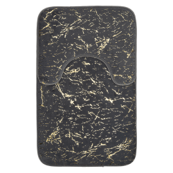 Komplet dywaników łazienkowych MARLENE 50x80/50x40cm 2 elementy 29046 szary ciemny