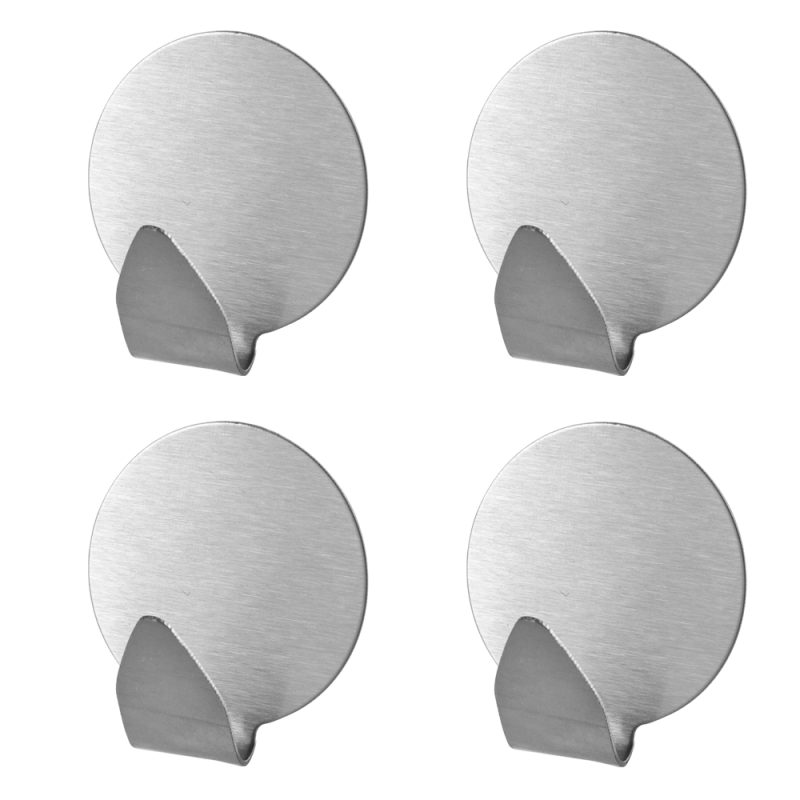 Komplet wieszaków samoprzylepnych okrągłych NIKO 4 sztuki 20142