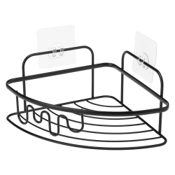 Półka łazienkowa narożna AXEL 28265 czarny