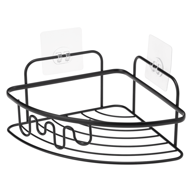 Półka łazienkowa narożna AXEL 28265 czarny