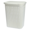Kosz na bieliznę WILLOW 50l 22759 biały