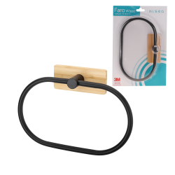 Wieszak na ręcznik owalny FARO WOOD 18238