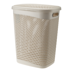Kosz na bieliznę ORION 55l 02893 beżowy
