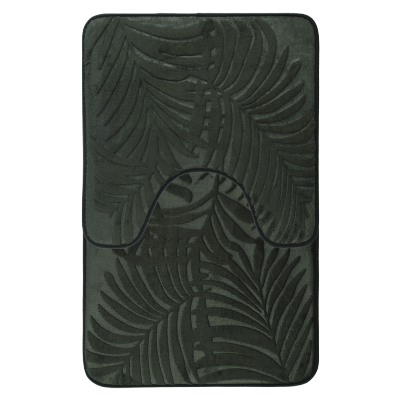 Komplet dywaników łazienkowych FLORYDA 50x80/50x50cm 2 elementy 29360 zielony