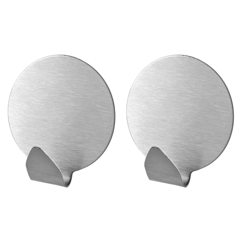 Komplet wieszaków samoprzylepnych okrągłych NIKO 2 sztuki 6470